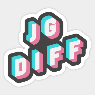 Jungle Diff Sticker